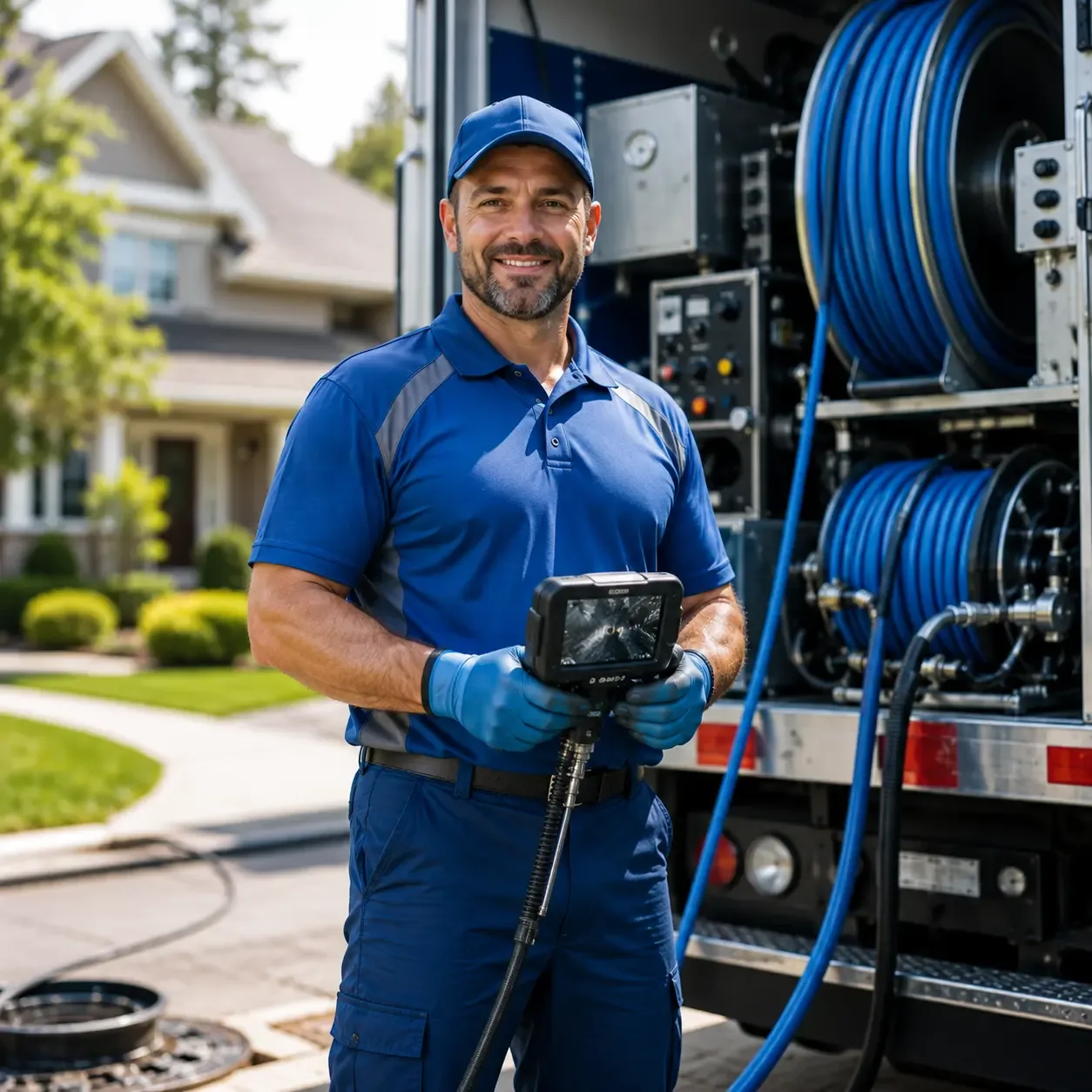 Local outdoor drain cleaning specialists in Crockett, TX
